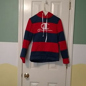 Champion pullover with hood